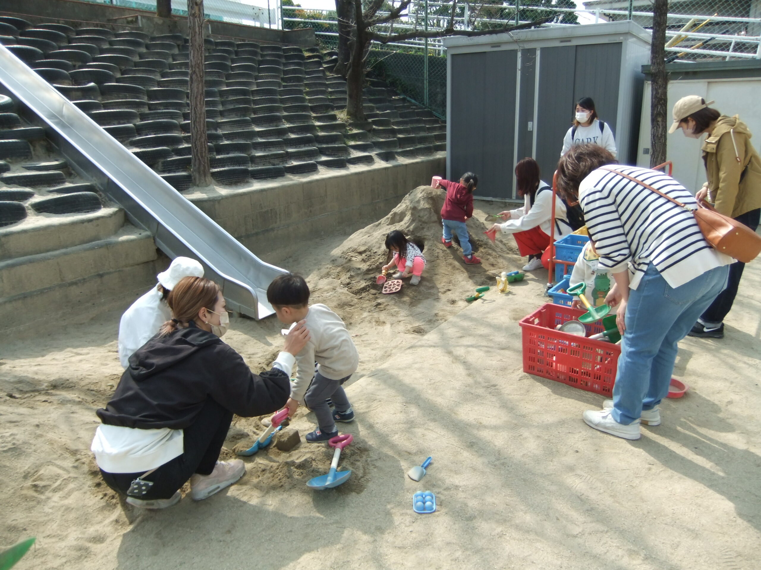 『園庭開放』の日程