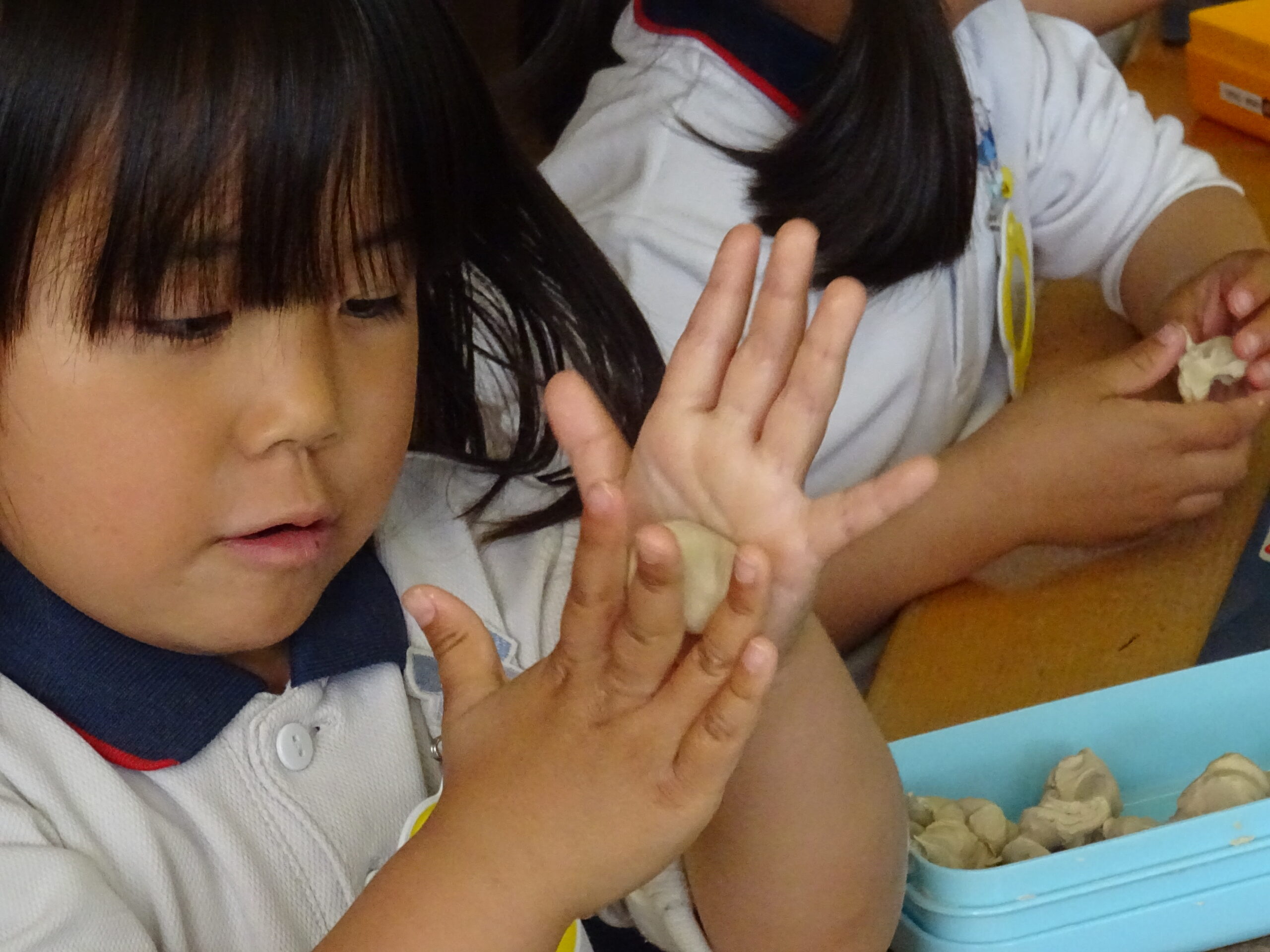 粘土遊び - はちまん幼稚園 - 瀬戸市