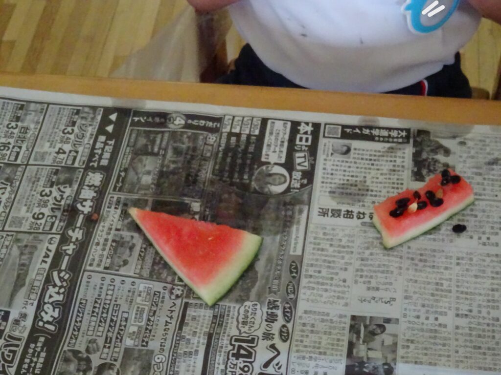 すいか - はちまん幼稚園 - 瀬戸市