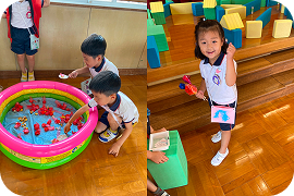 写真:＜預かり保育＞「さくらんぼ」