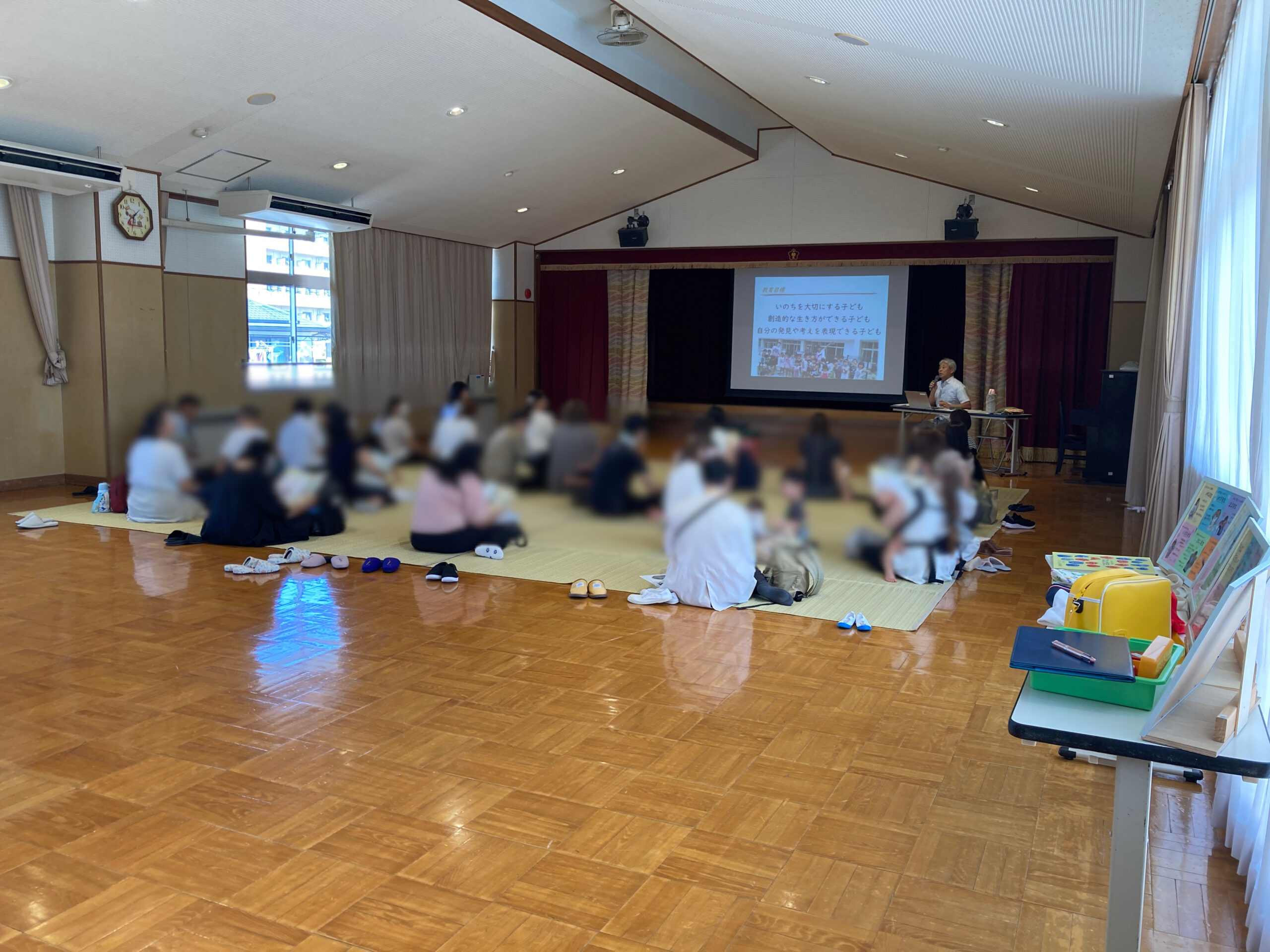 9/1(火)入園説明会　予約を開始します